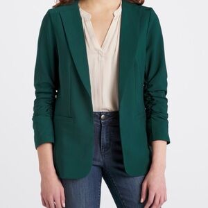 Skies Are Blue Raja Open-Front Blazer XL - Womens
